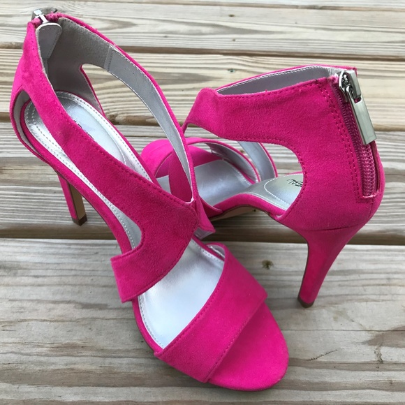 X-Appeal Shoes - X-Appeal Women Heels Shoe Pink Veronica Vegan Zip